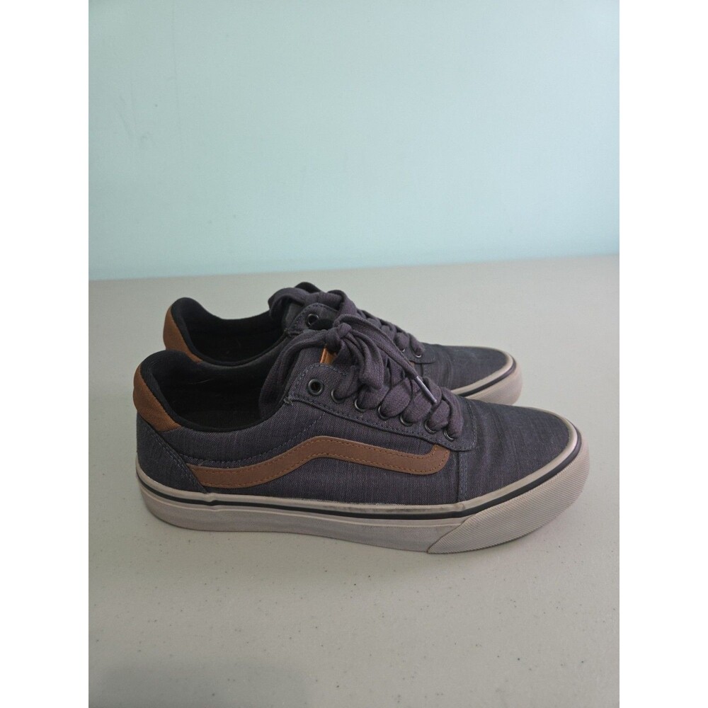 Vans Ward Deluxe Textile Grey Men's Skate Shoes - Size 9.5